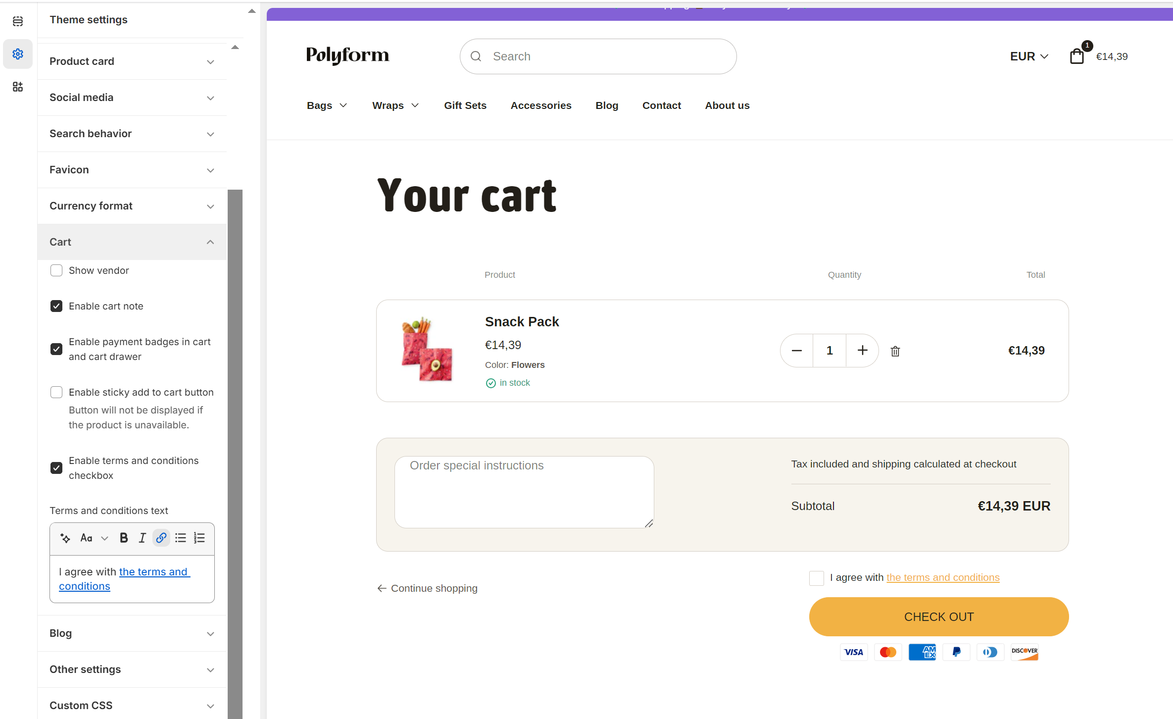 PolyformCart